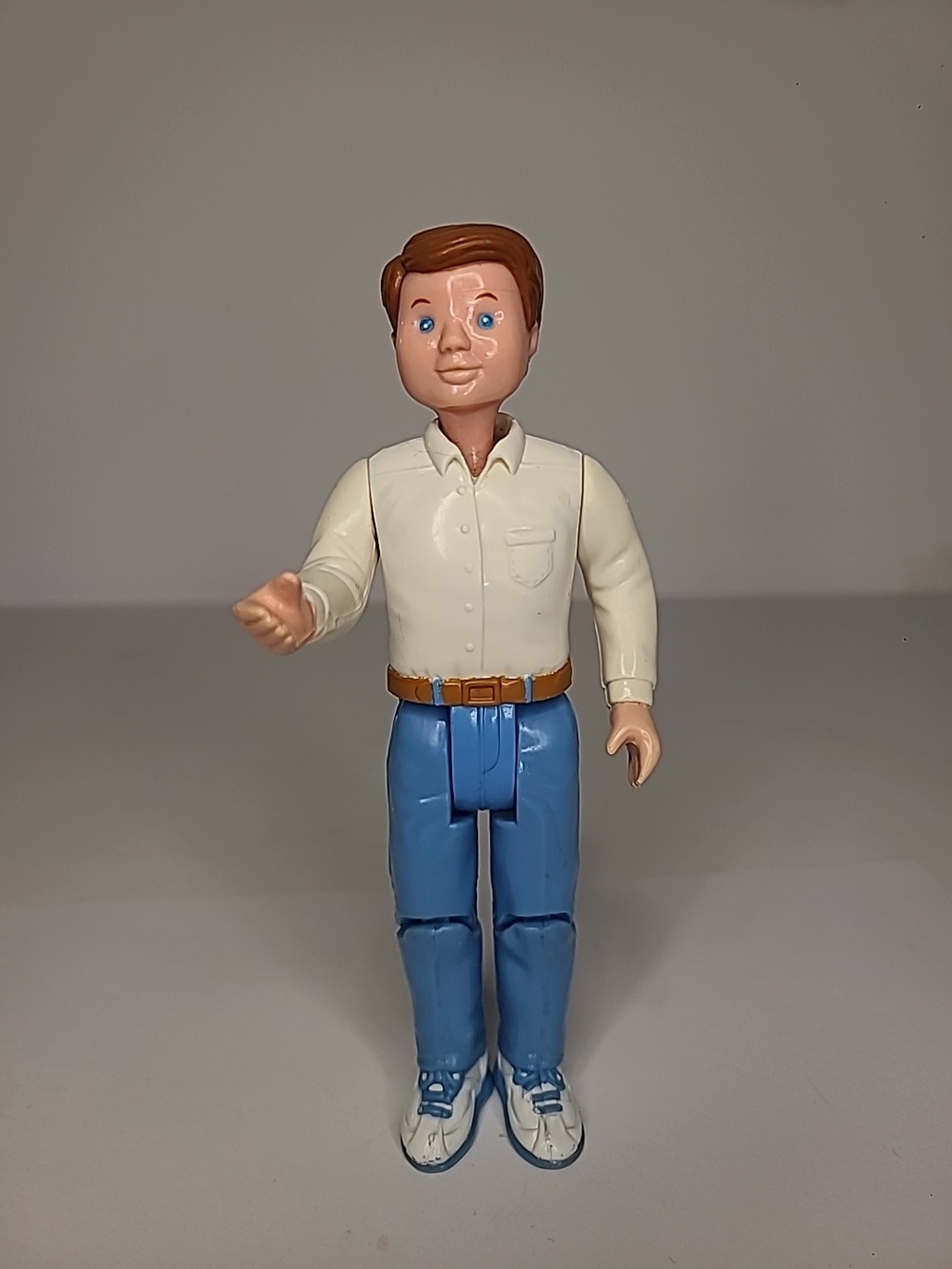 Fisher Price Loving Family Dollhouse Man Dad Father 1993 White Shirt